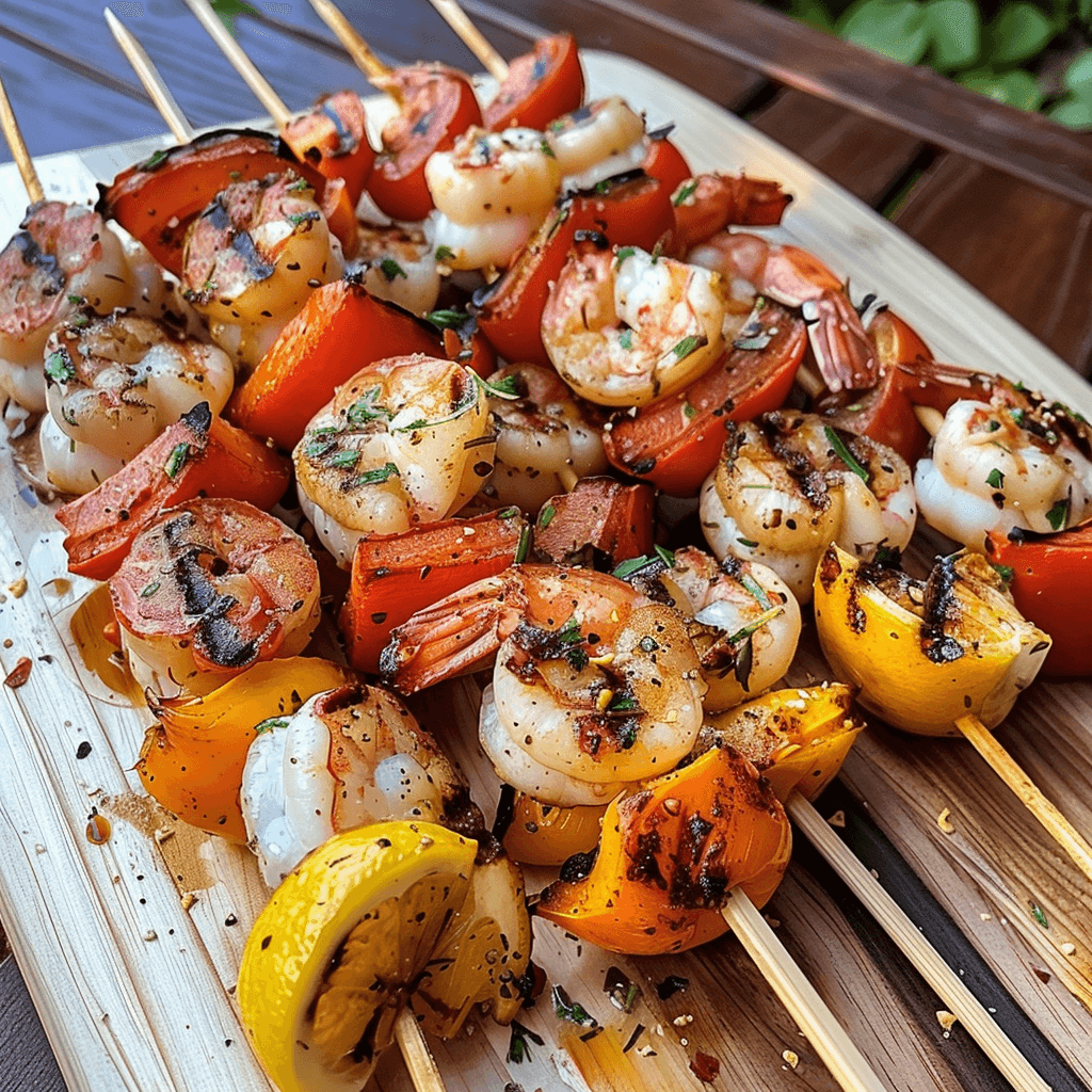 Grilled Seafood Skewers Are the Pinnacle of Summer Entertaining