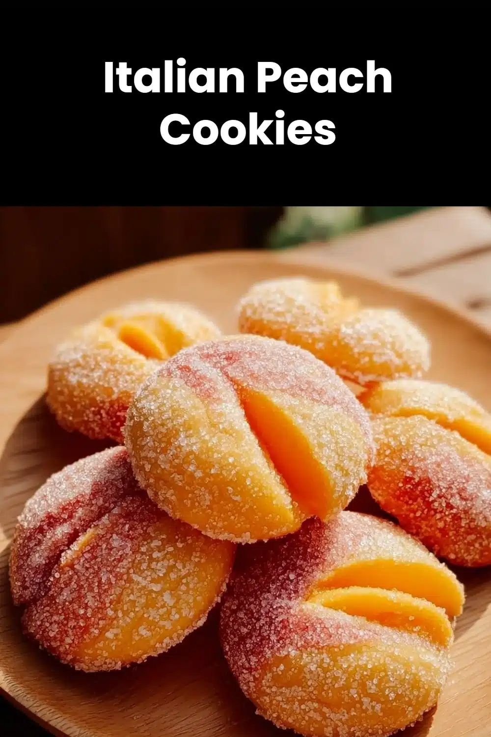 Italian Peach Cookies