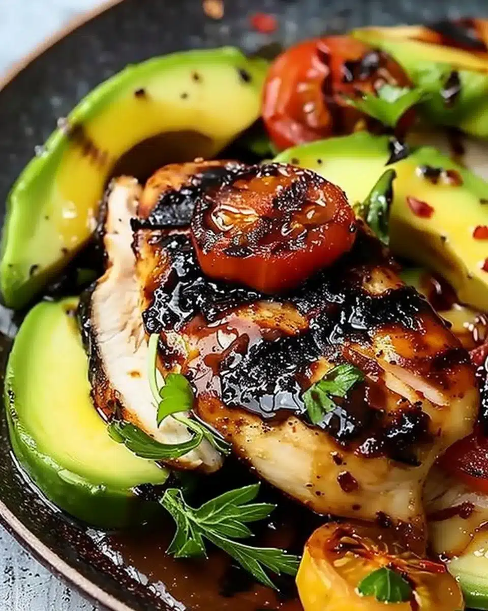 Juicy Grilled California Avocado Chicken