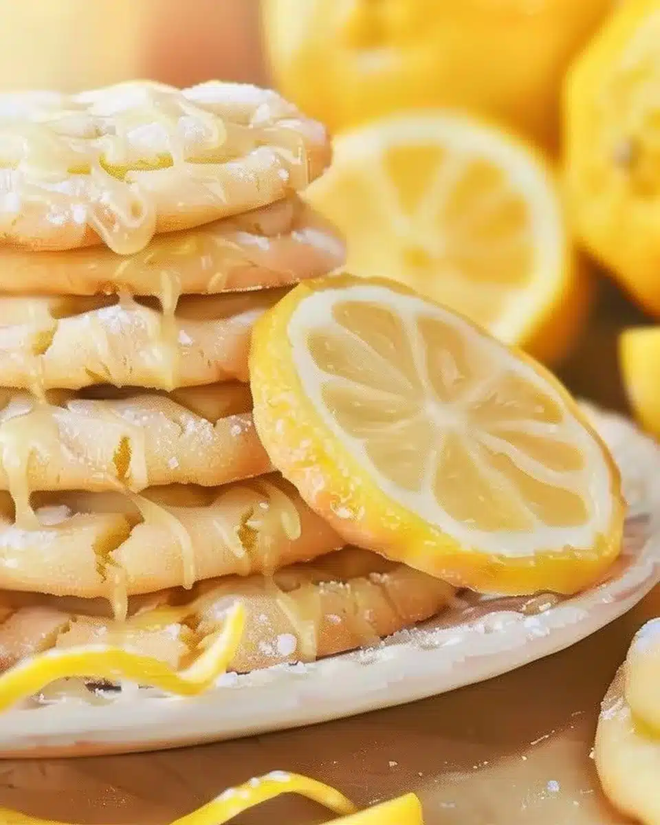 Lemon Sugar Cookies Recipe!