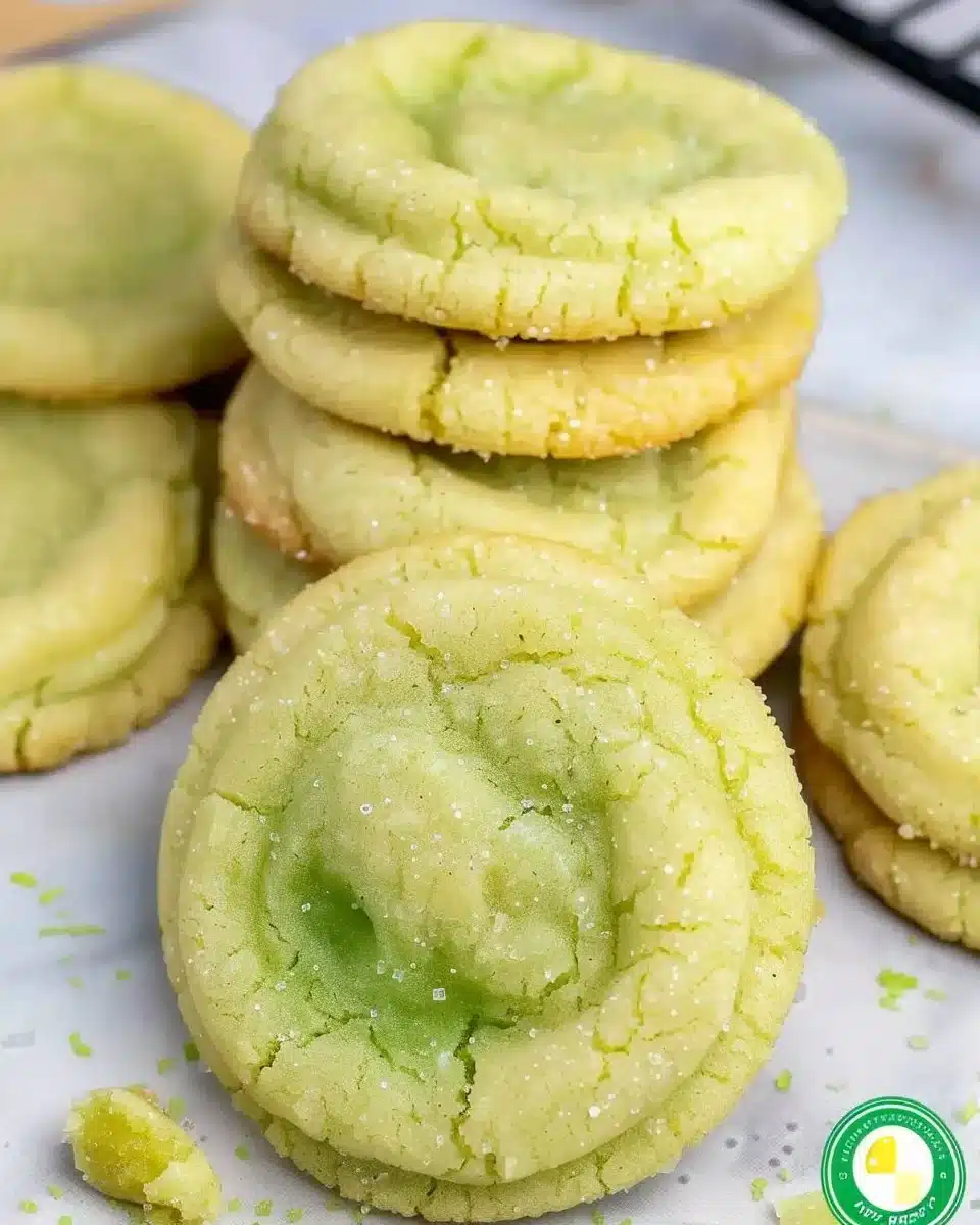 Lime Sugar Cookies