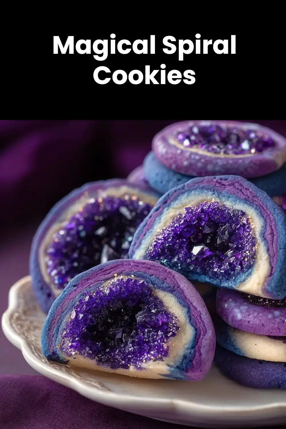 Magical Spiral Cookies