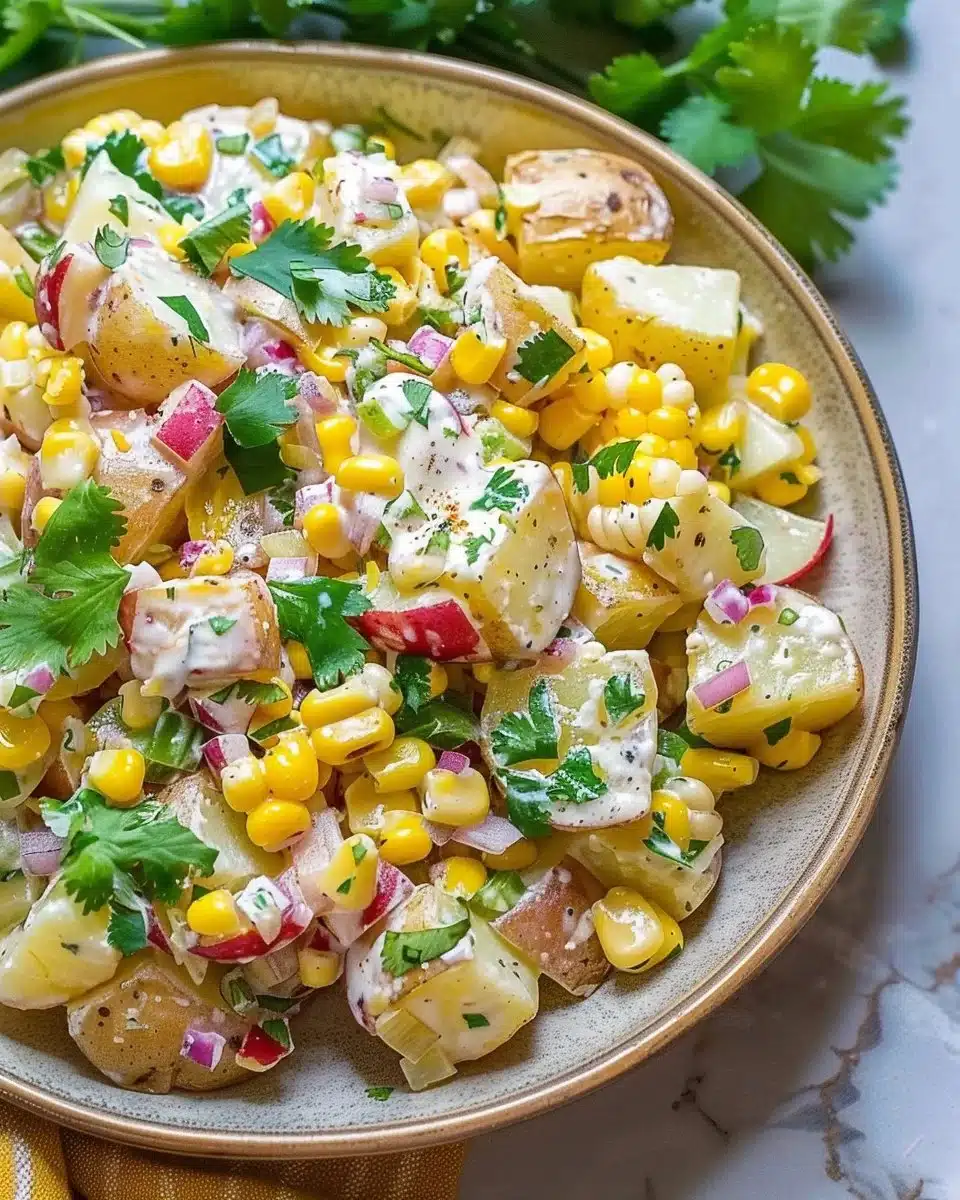 Mexican Street Corn Potato Salad