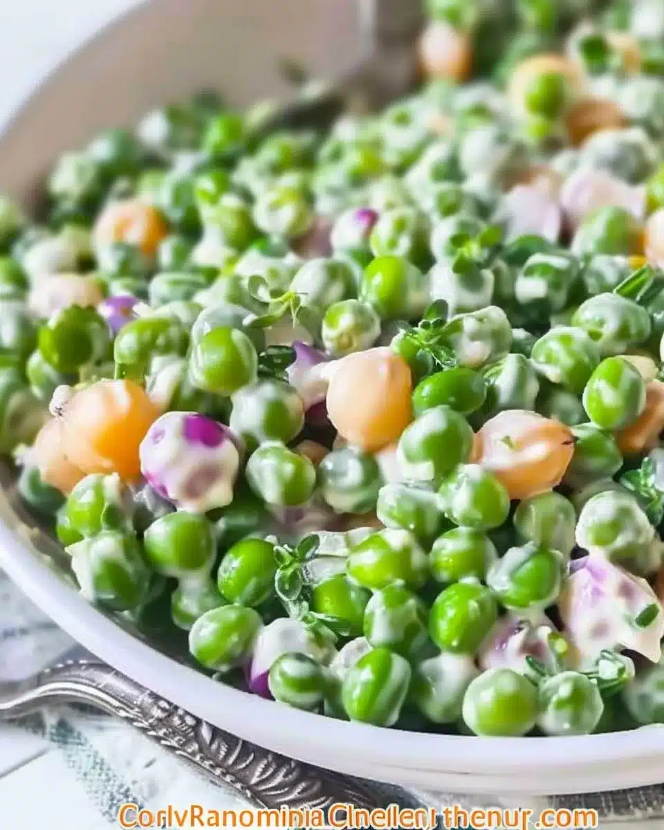 Old-Fashioned Pea Salad