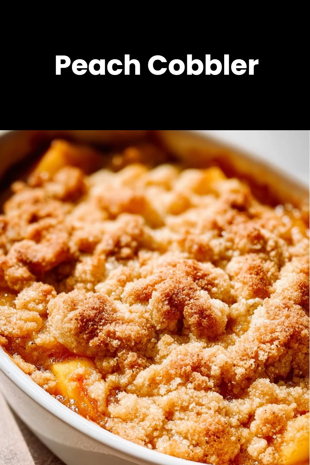 Peach Cobbler