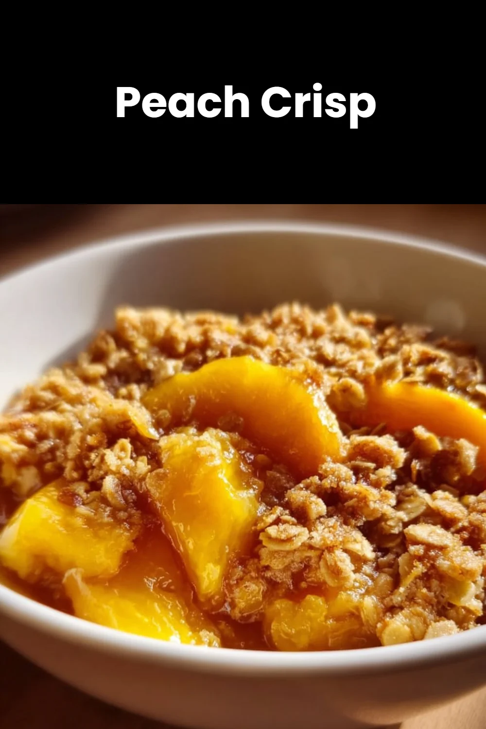 Peach Crisp