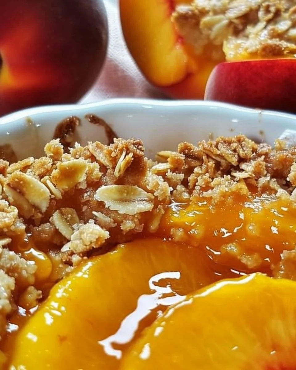 Amazing Peach Crisp with Fresh Peaches: 1 Secret Revealed