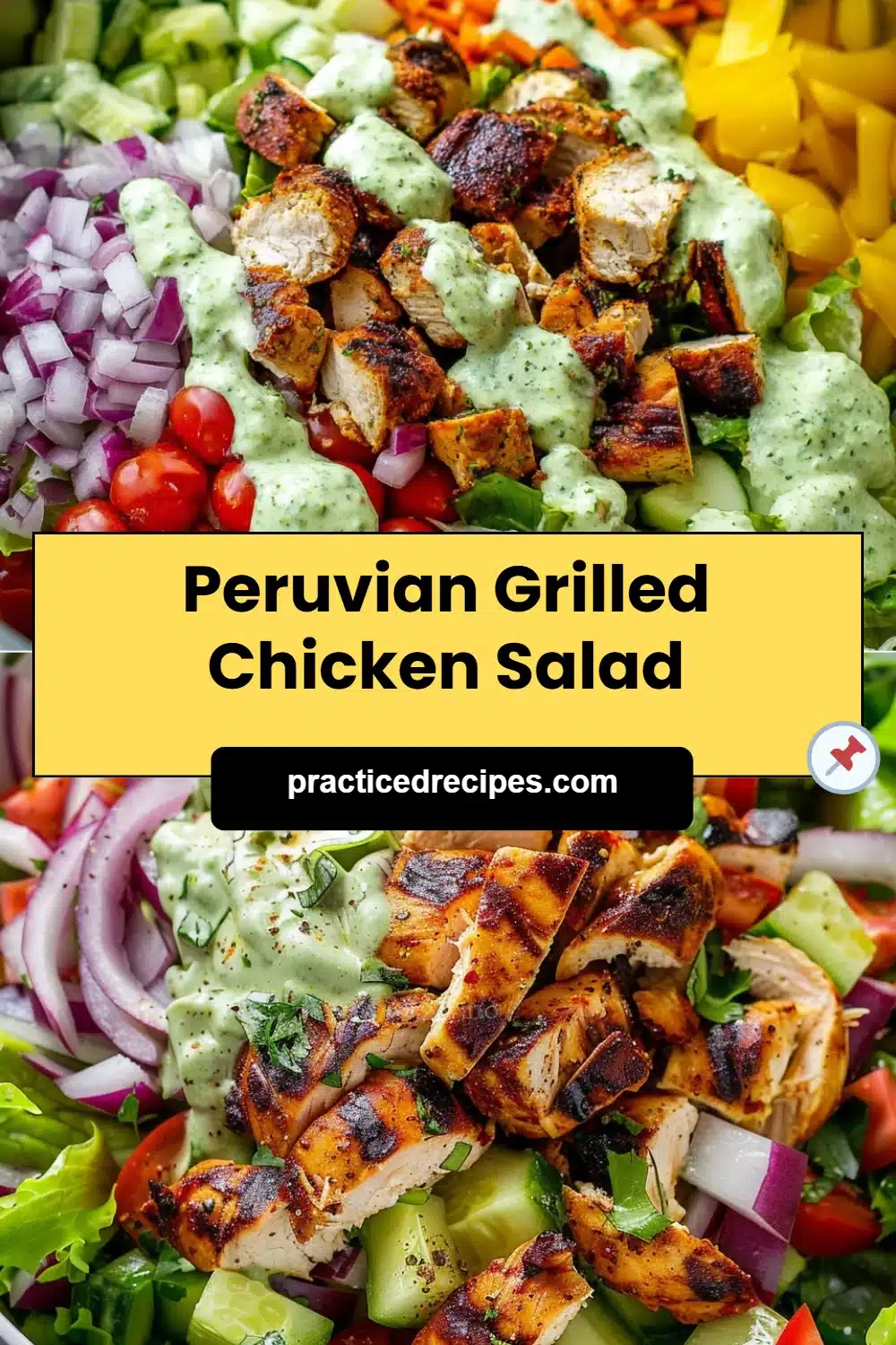 Peruvian Grilled Chicken Salad