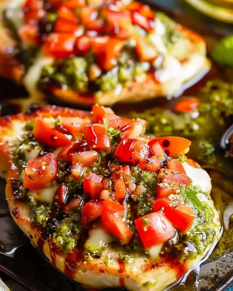 Pesto Bruschetta Chicken