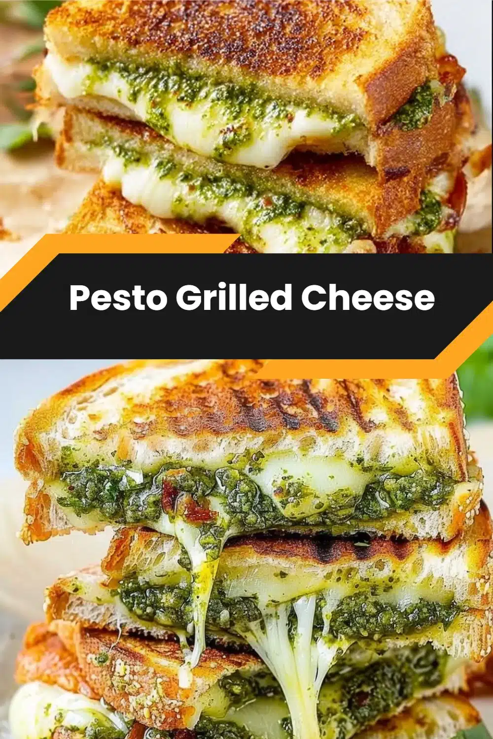 Pesto Grilled Cheese