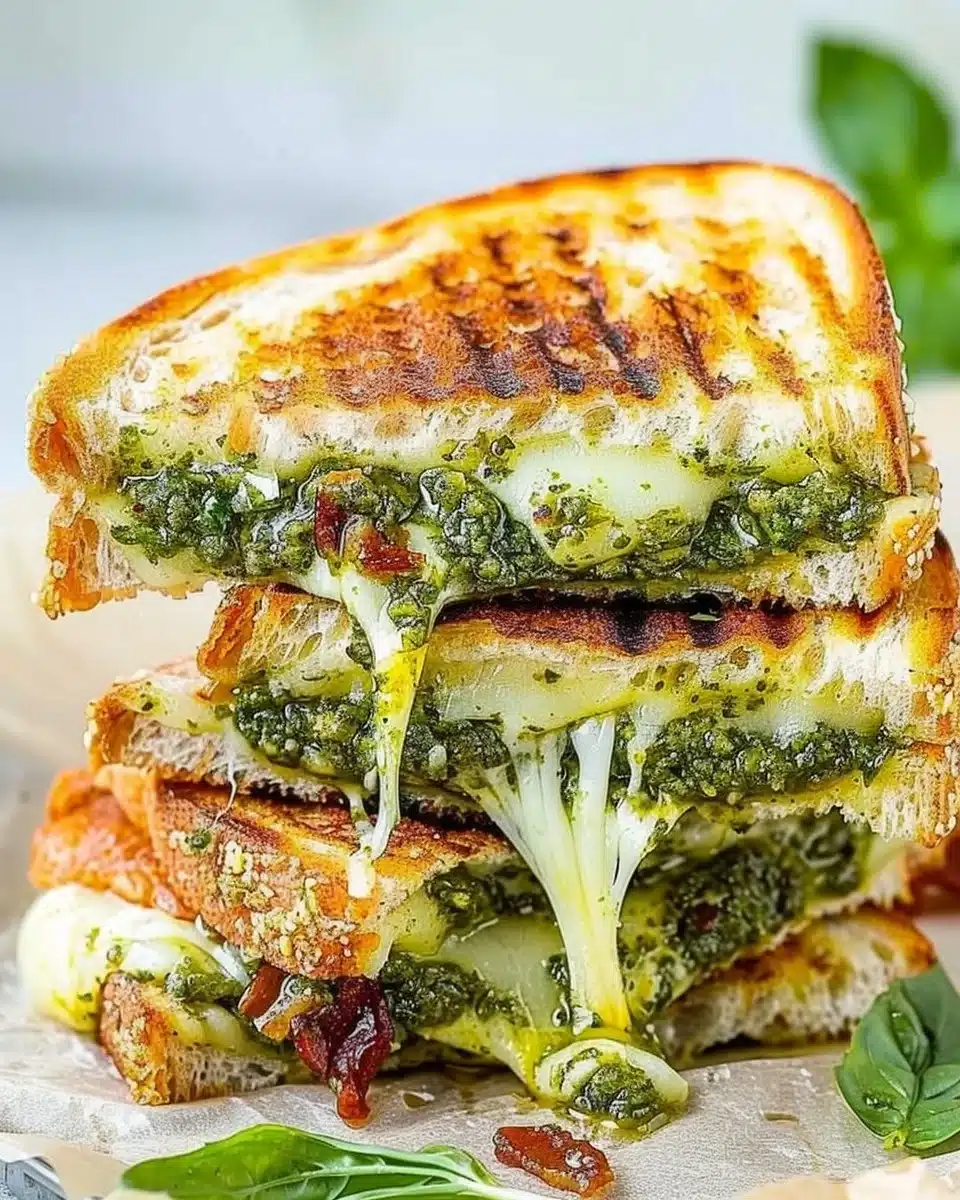 Pesto Grilled Cheese