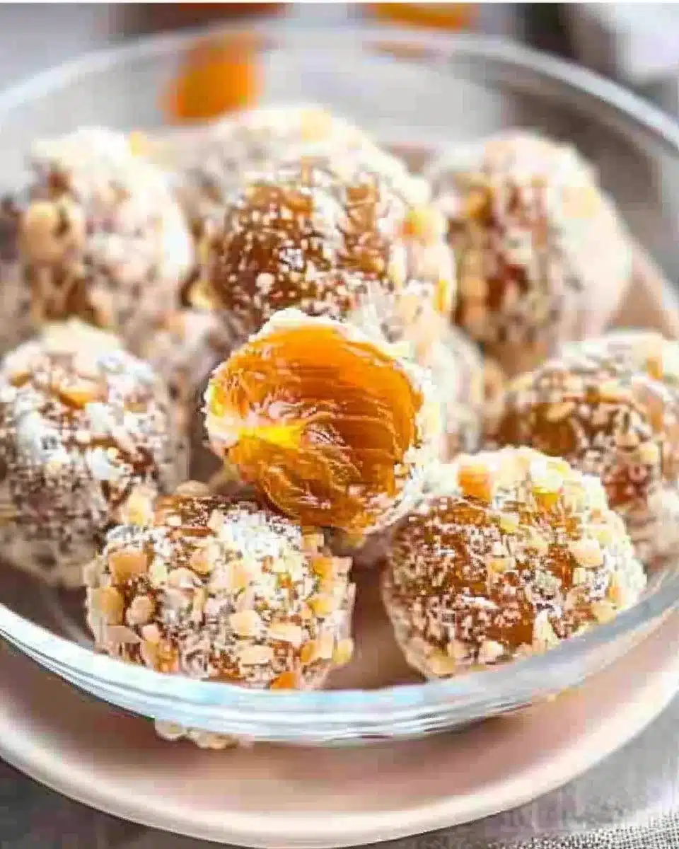 Quick and Easy Apricot Balls