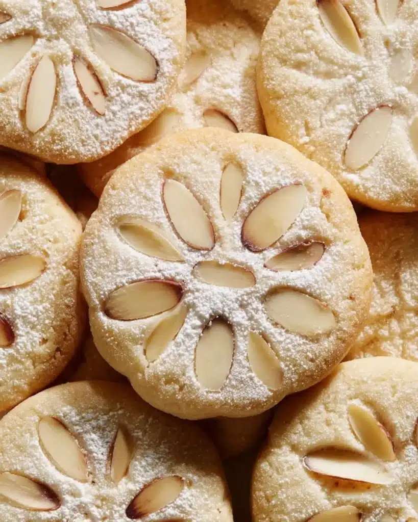 Delicious Sand Dollar Cookies arranged on a beach-themed platter.