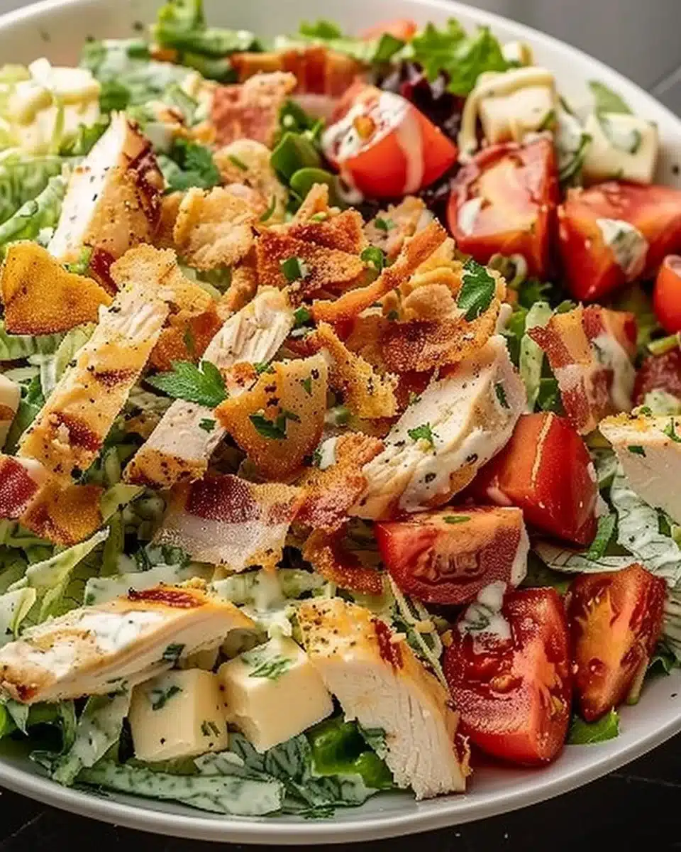 Savory BLT Chicken Salad