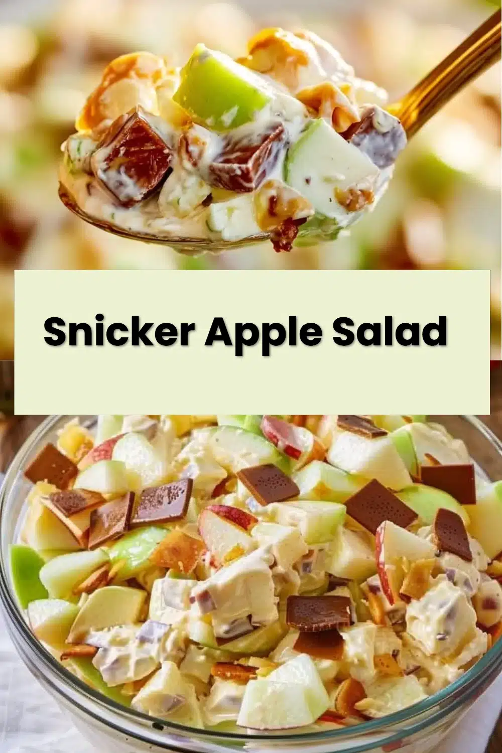 Snicker Apple Salad