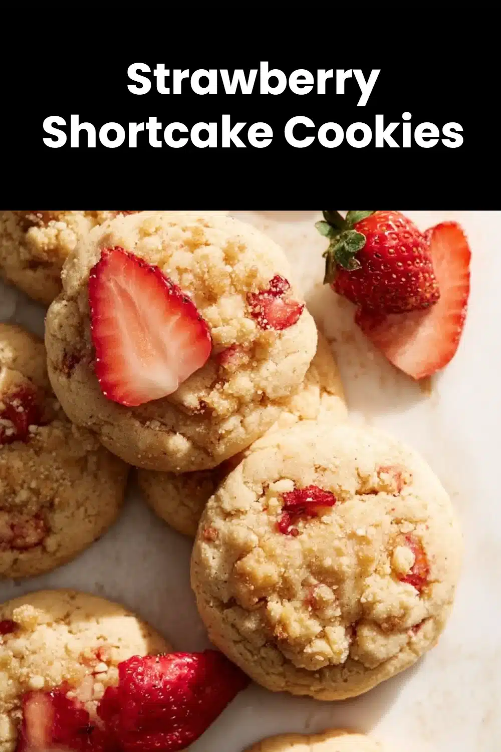 Strawberry Shortcake Cookies