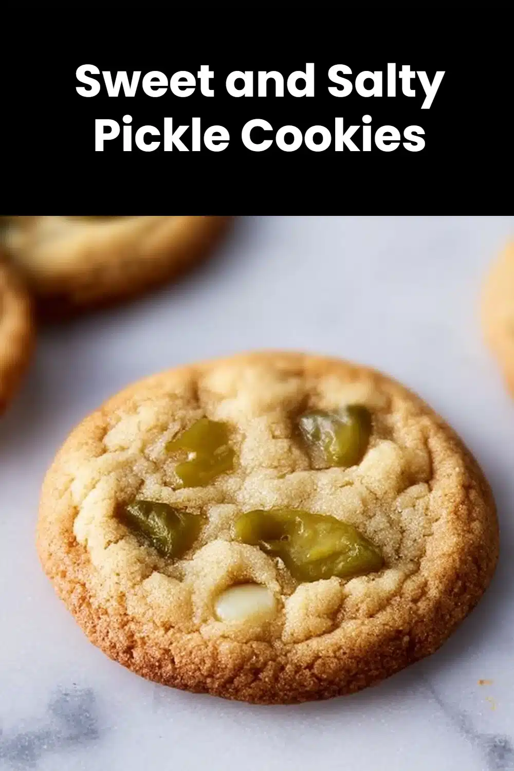 Sweet and Salty Pickle Cookies