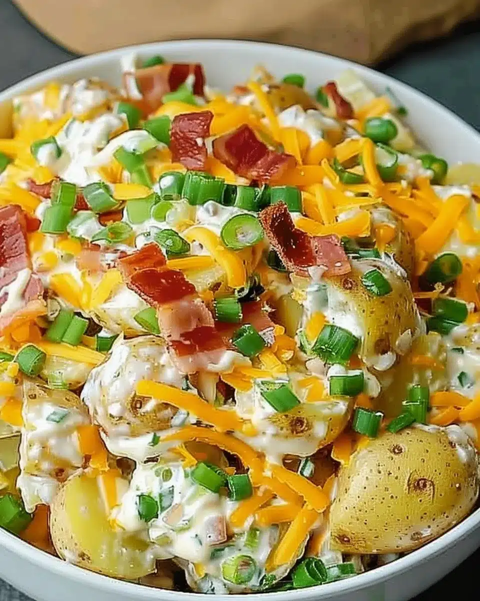 Ultimate Loaded Potato Salad
