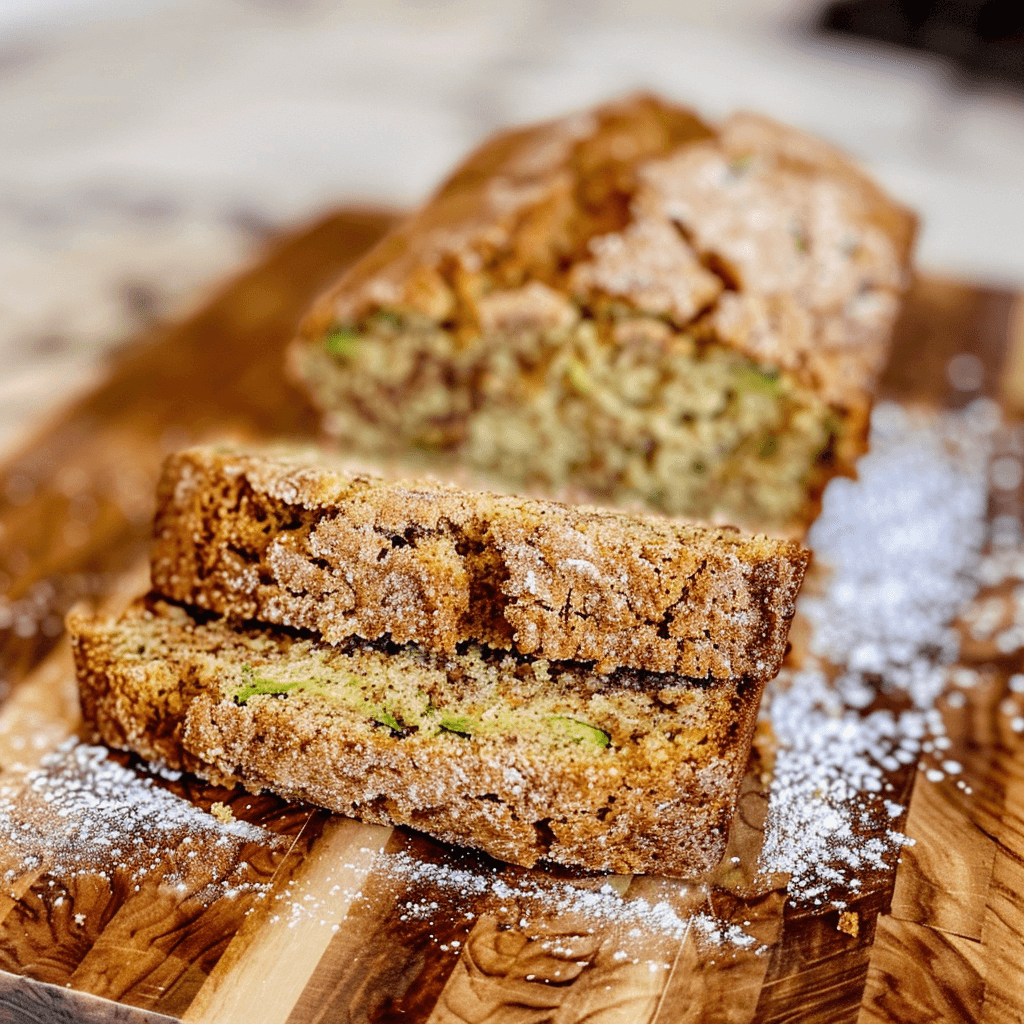 Snickerdoodle Zucchini Bread with Coconut Oil Recipe