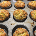 Zucchini Bread Muffins with Cinnamon and Zucchini