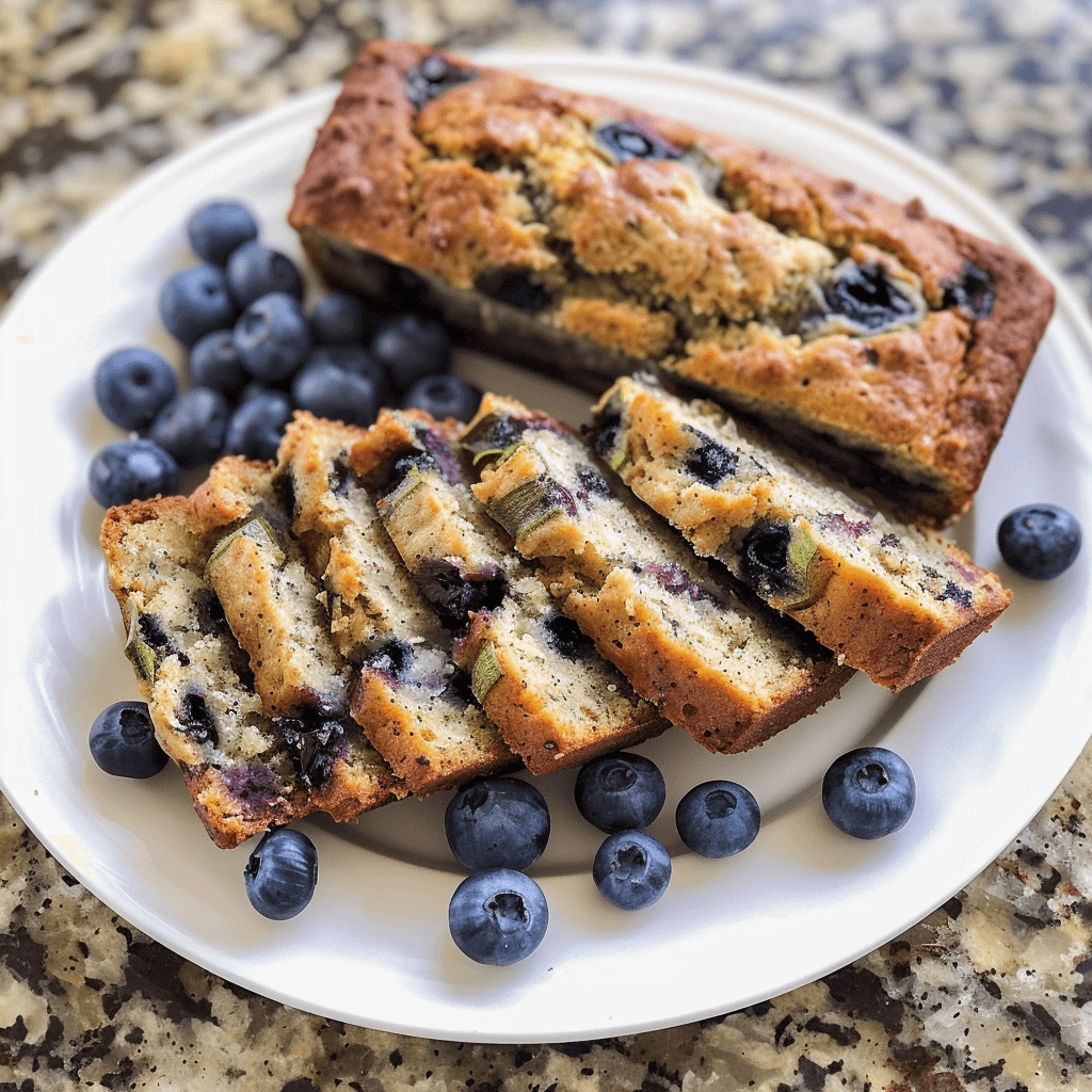 Blueberry Banana Zucchini Bread: A Perfect Autumn Treat