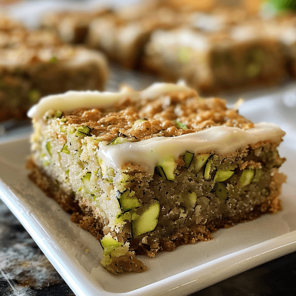 Simple Zucchini Bars for Moist Dessert Lovers