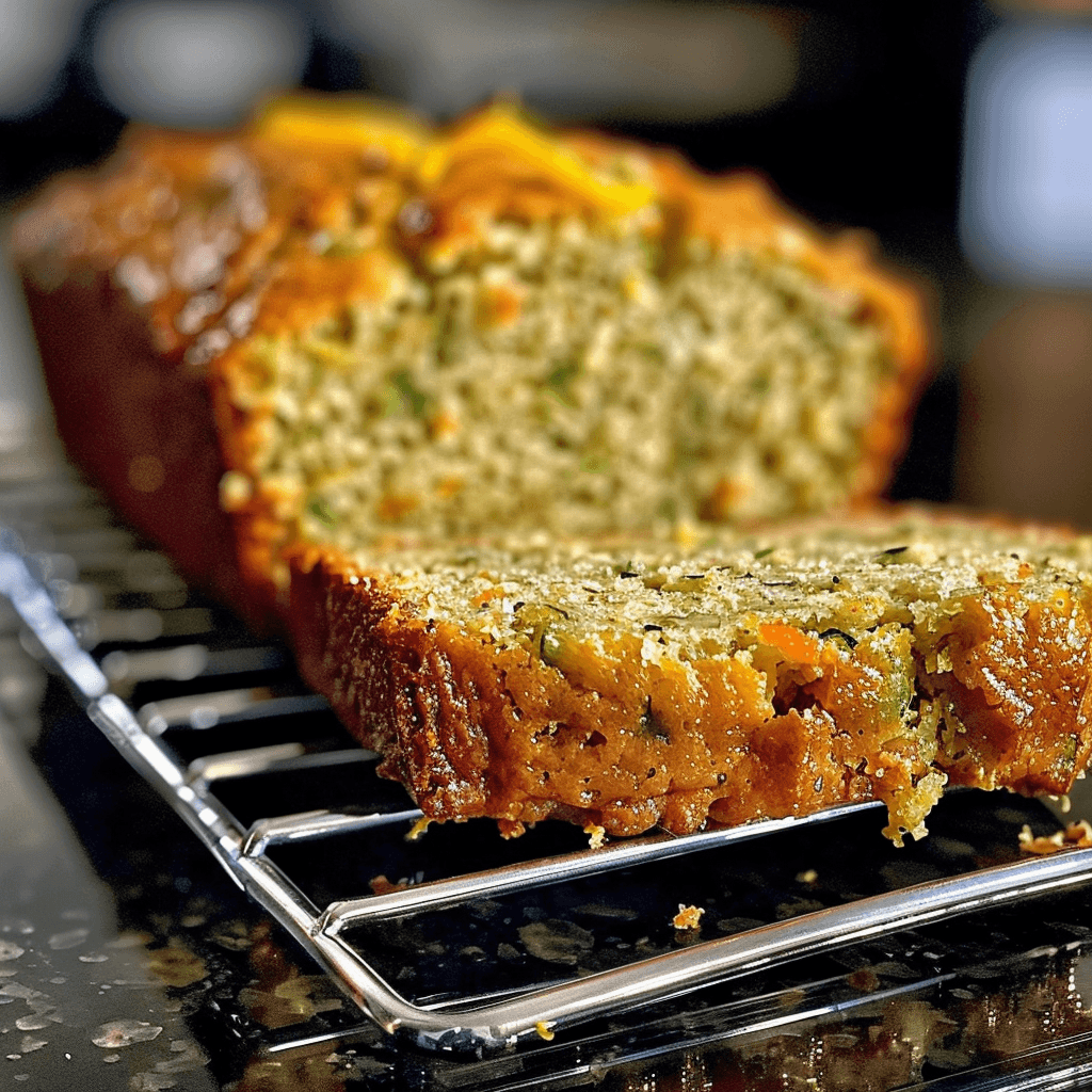 Moist Zucchini Orange Bread Recipe