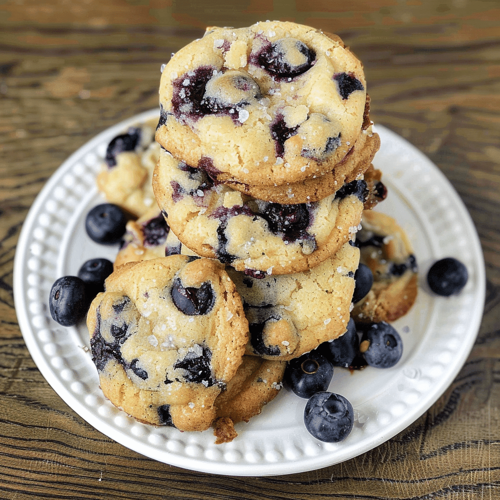 Best Ever Blueberry Cookies