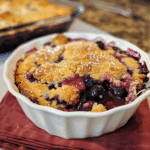 Blueberry Cobbler: Just 3 Ingredients