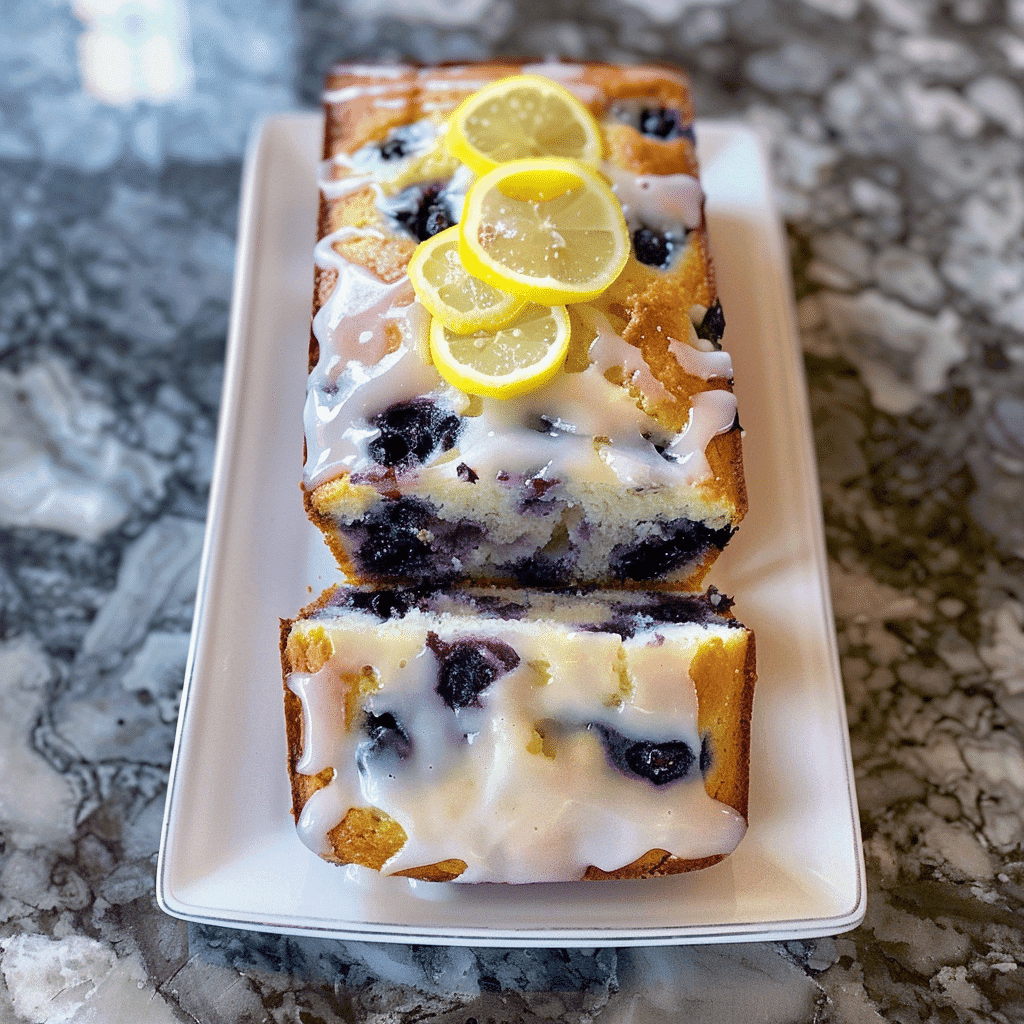 Lemon Blueberry Bread Recipe
