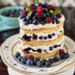 Blueberry Shortcake Cake Recipe