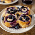 Blissful Blueberry Cheesecake Rolls