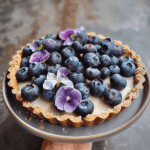 No-Bake Blueberry Tart With Earl Grey