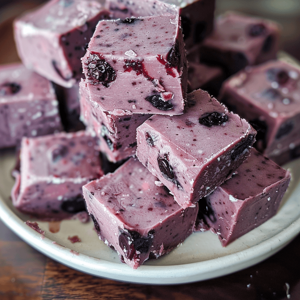 Huckleberry Fudge: A Sweet Wild Berry Delight