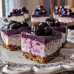 Two-bite Huckleberry Cheesecakes: A Perfect Mini Dessert