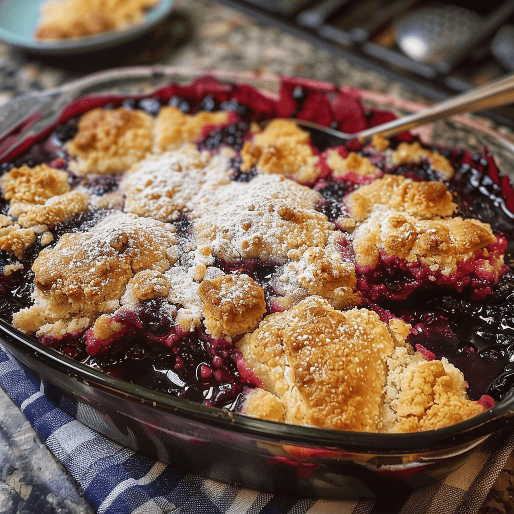 Huckleberry Cobbler: A Summer Delight
