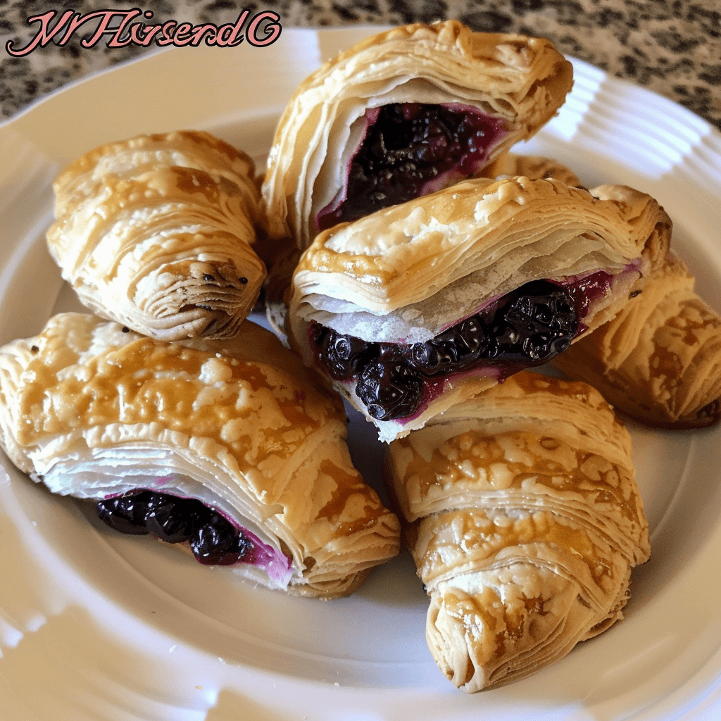 Huckleberry Pastry Puffs: Easy Recipe