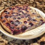 Huckleberry Clafoutis (Gluten and Dairy Free)