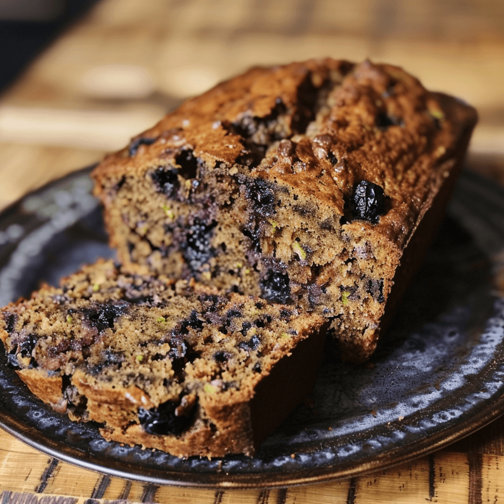 Huckleberry Zucchini Bread Recipe