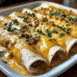 Delicious Breakfast Enchiladas with Sausage Gravy Made Easy