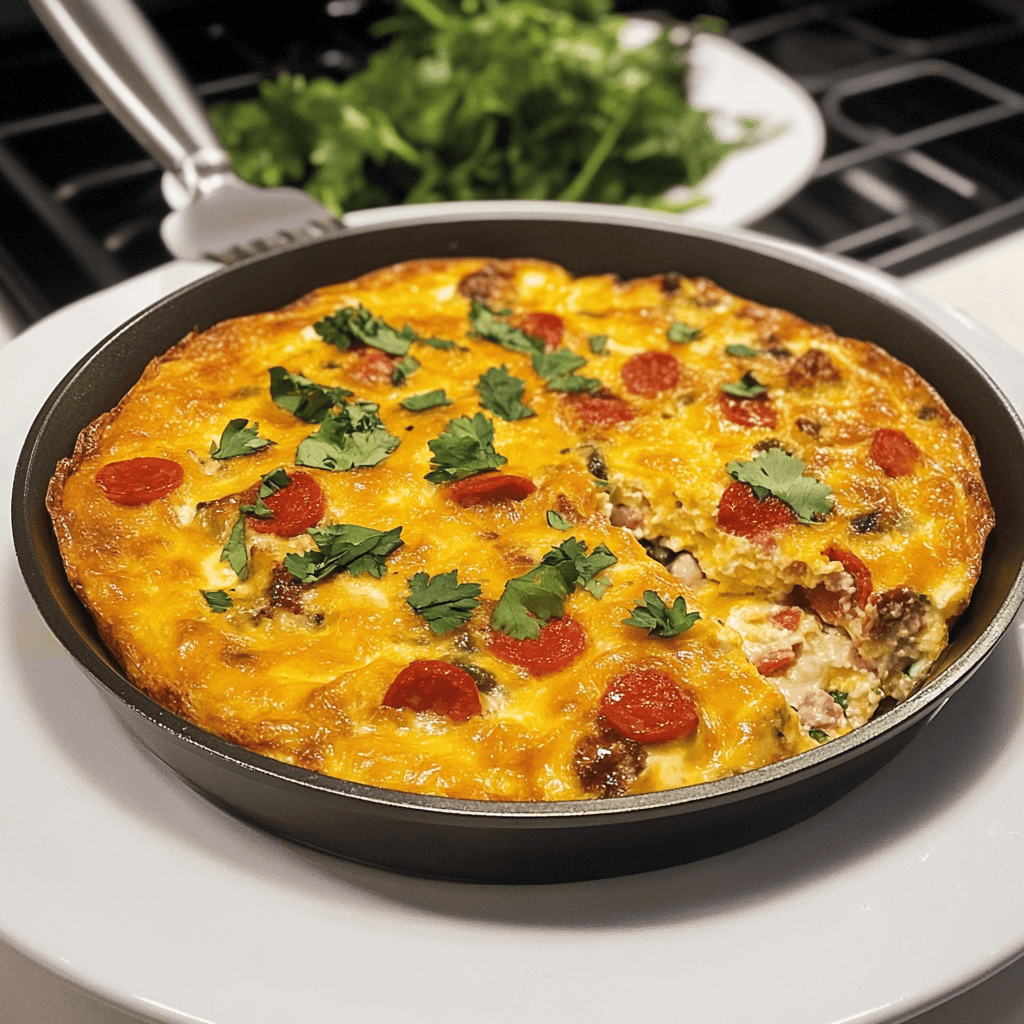 Chorizo Frittata: Spicy Egg Delight