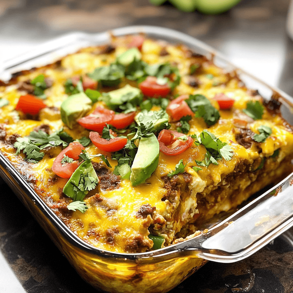 Amazing Mexican Breakfast Casserole
