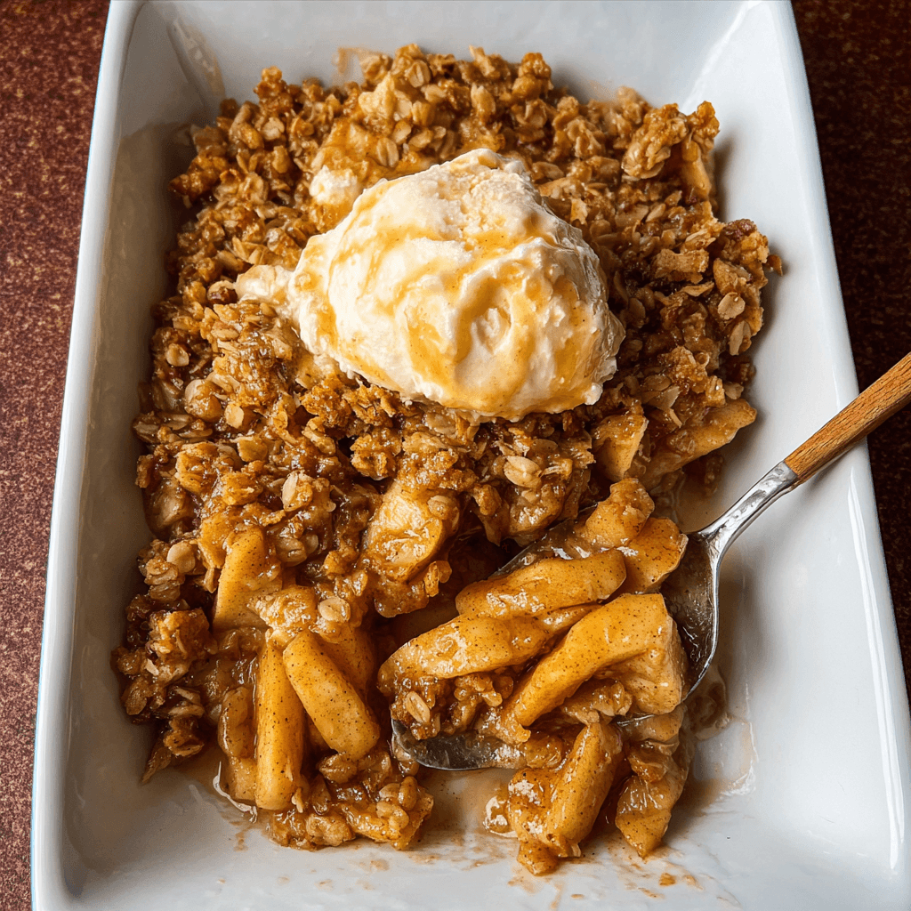 Crock Pot Apple Crisp: Easy Dessert