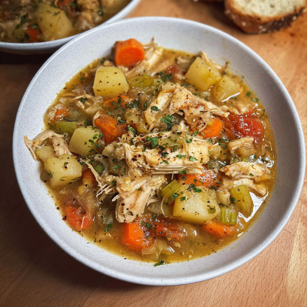Slow Cooker Chicken Stew Recipe