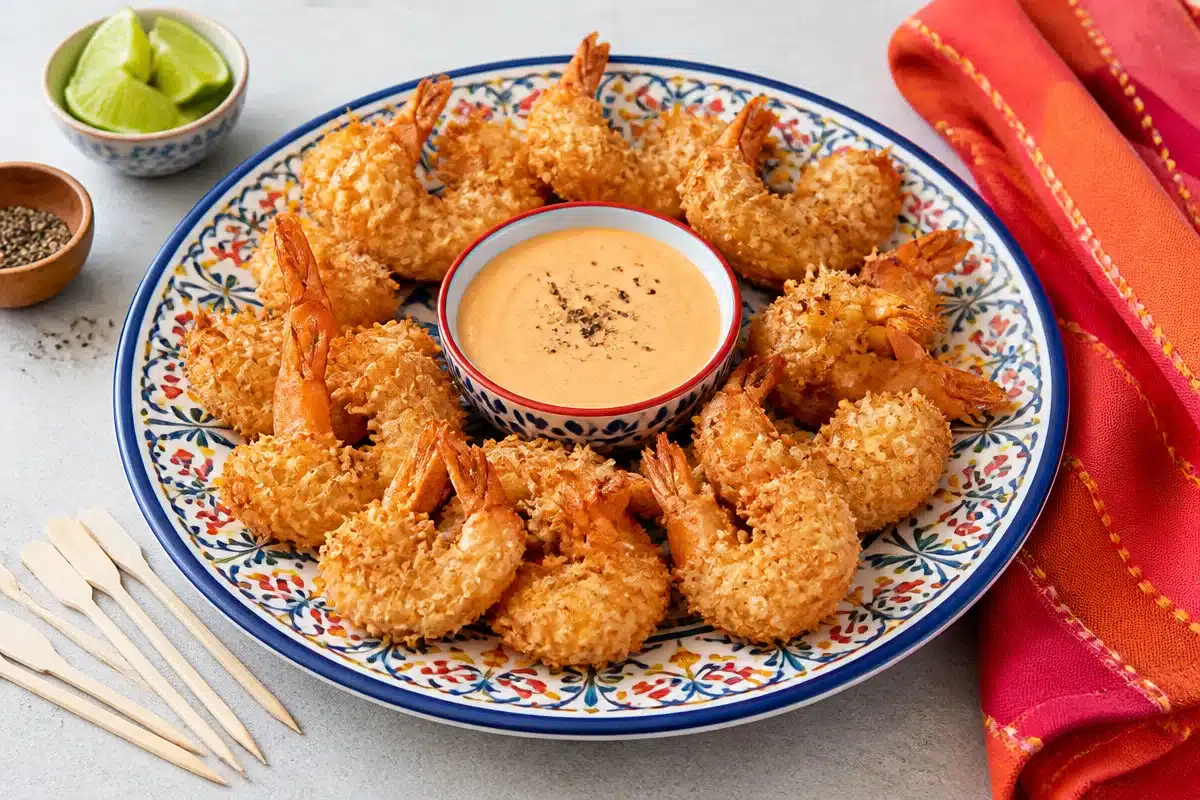 Coconut Shrimp with Dipping Sauce