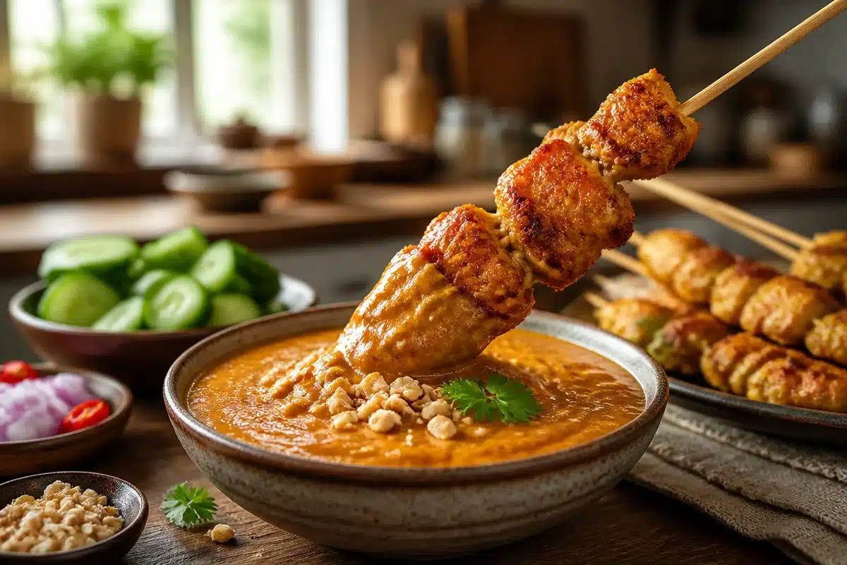 Delicious Chicken Satay with Peanut Sauce You’ll Love