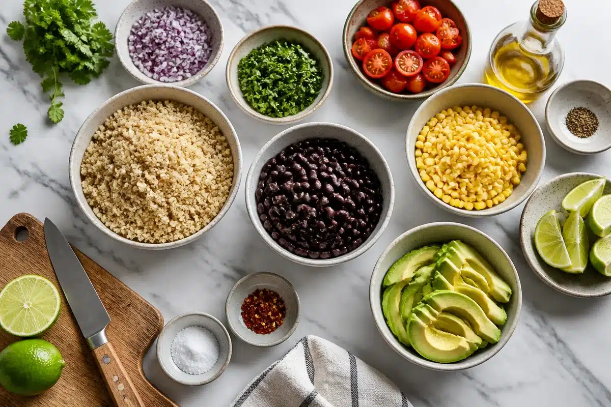 Quinoa Black Bean Salad