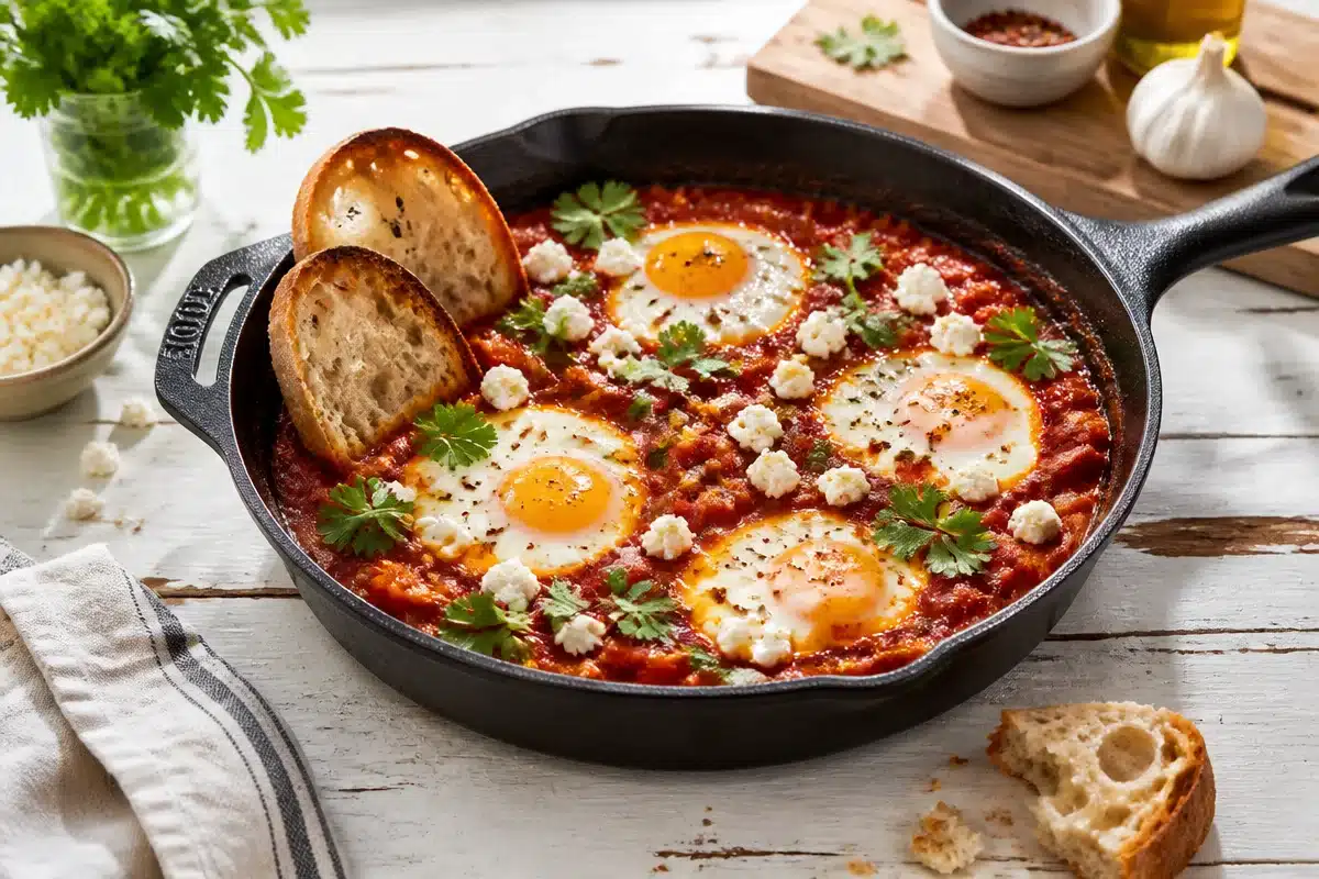 Shakshuka with Feta