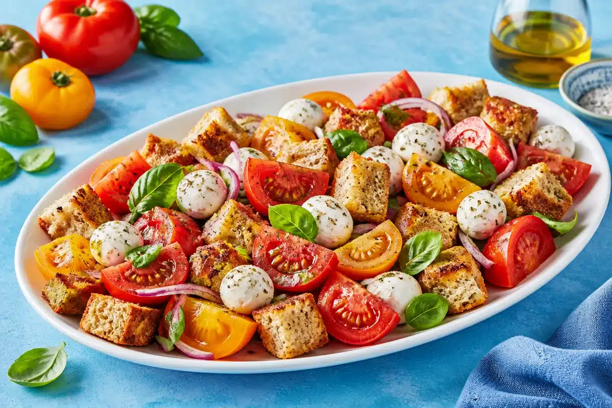 Panzanella Italian Bread Salad