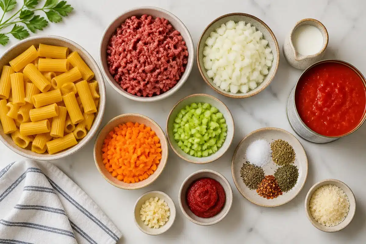 Rigatoni Bolognese